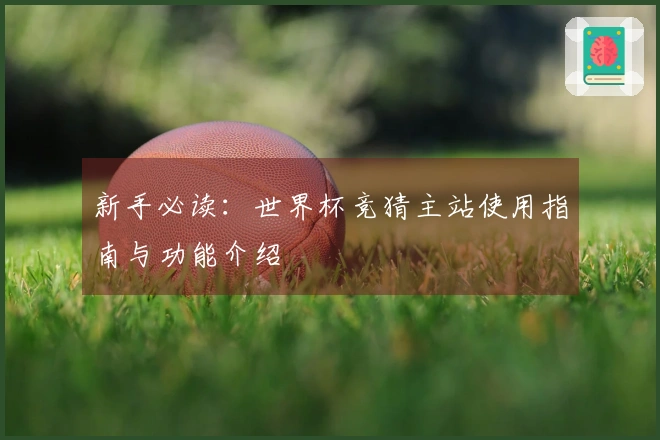 新手必读：世界杯竞猜主站使用指南与功能介绍